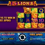 MERAIH MAXWIN TERUS MAIN DI 5 LIONS MEGAWAYS